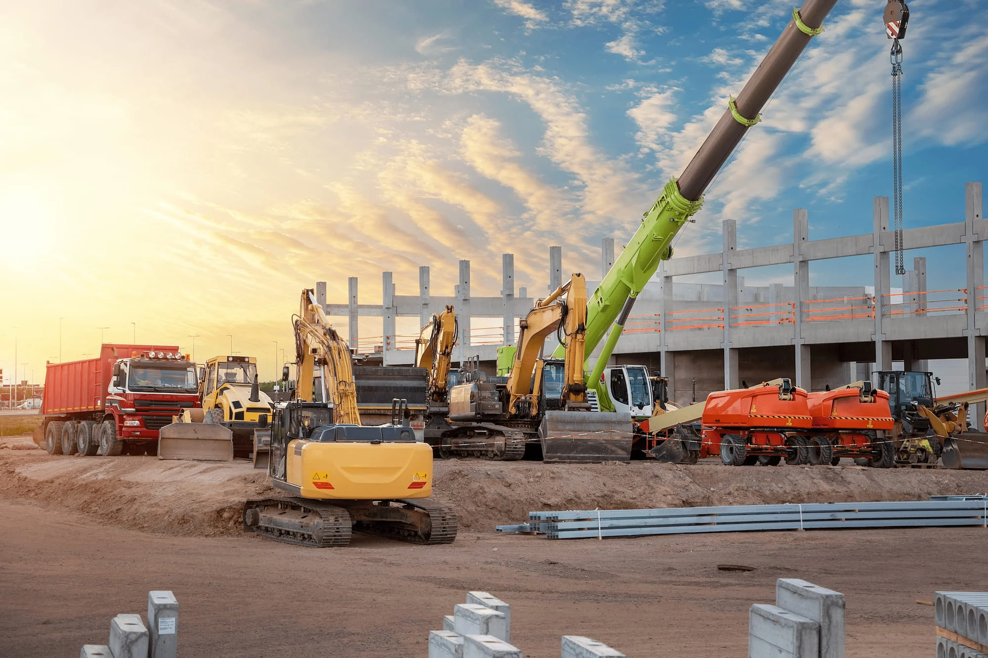 Heavy equipment maintenance and repair services for construction and industrial machinery.